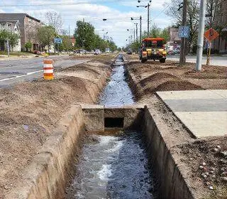 melhoria no sistema de drenagem