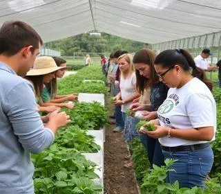 visita técnica à feira de agricultura familiar