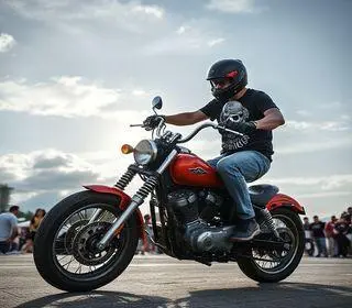 1º Skate Moto Rock