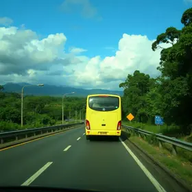 ônibus na BR-101/BA