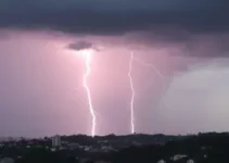 Teixeira de Freitas deve ter um dia com trovões e raios