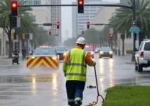 manutenção em ruas da cidade