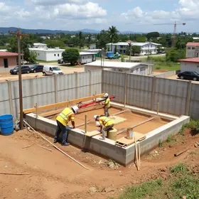 obras de saneamento