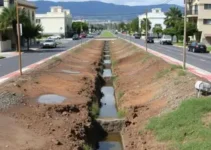 obra de macrodrenagem