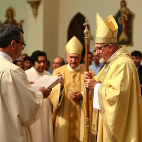 posse canônica de bispo