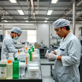 fábrica de cosméticos