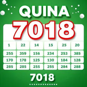resultado da Quina 7018