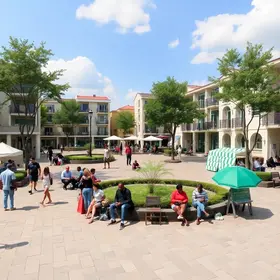nova praça no Bonadiman