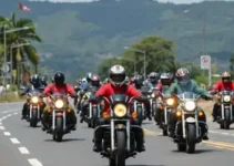 passeio motociclístico Teixeira de Freitas