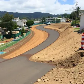 obra de drenagem