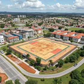 complexo esportivo comunitário