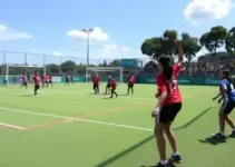 treinos de futsal e vôlei